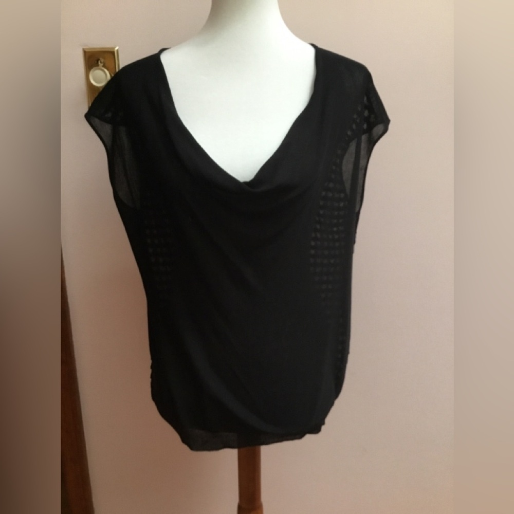 Eileen Fisher Knit Open Weave Top